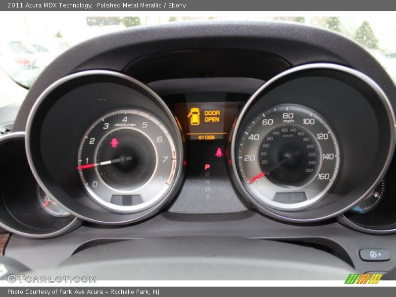  2011 MDX Technology Technology Gauges