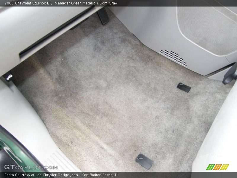Meander Green Metallic / Light Gray 2005 Chevrolet Equinox LT