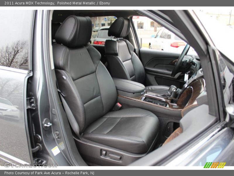 Polished Metal Metallic / Ebony 2011 Acura MDX Technology
