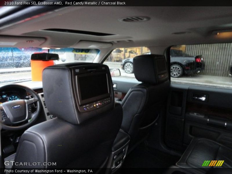 Red Candy Metallic / Charcoal Black 2010 Ford Flex SEL EcoBoost AWD