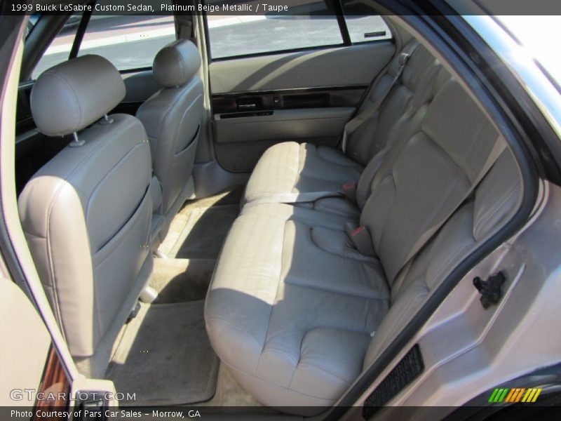 Rear Seat of 1999 LeSabre Custom Sedan