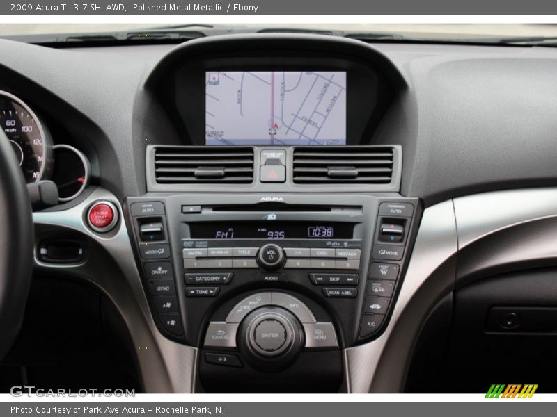 Polished Metal Metallic / Ebony 2009 Acura TL 3.7 SH-AWD