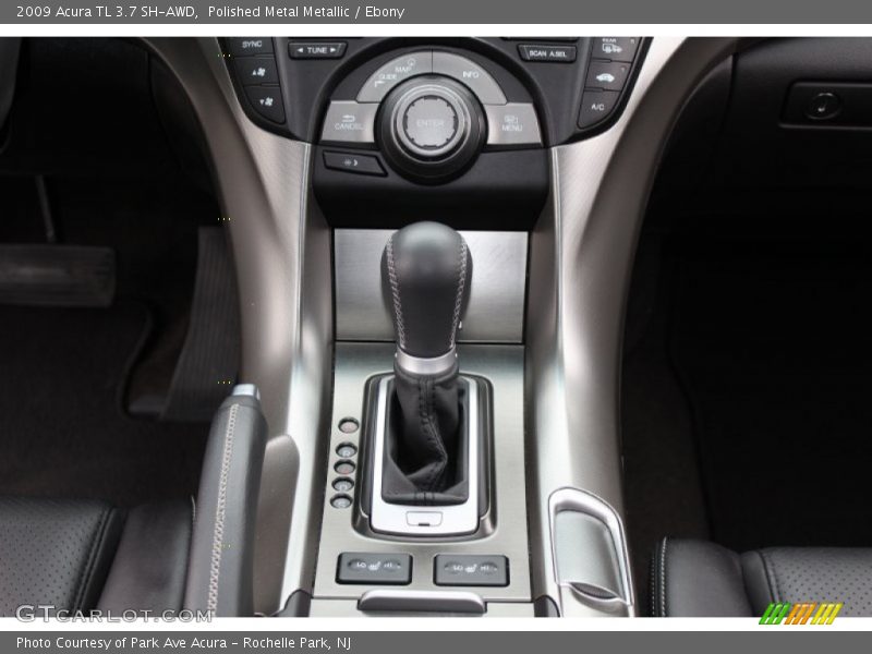 Polished Metal Metallic / Ebony 2009 Acura TL 3.7 SH-AWD