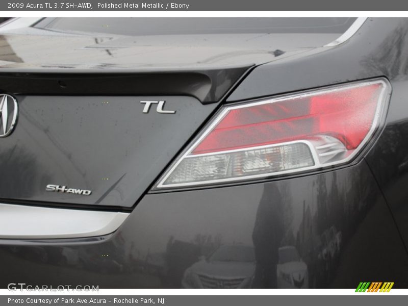 Polished Metal Metallic / Ebony 2009 Acura TL 3.7 SH-AWD