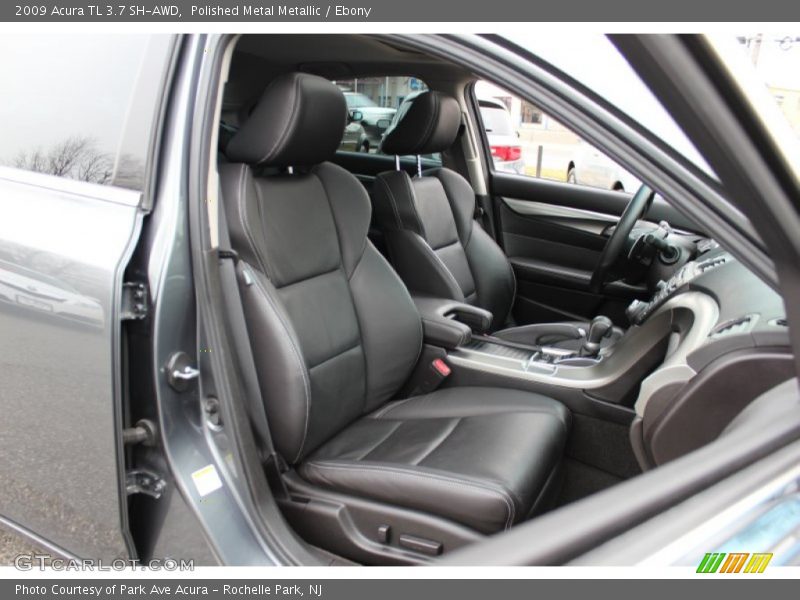 Polished Metal Metallic / Ebony 2009 Acura TL 3.7 SH-AWD
