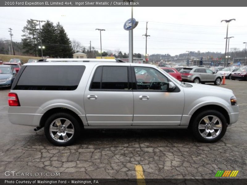 Ingot Silver Metallic / Charcoal Black 2010 Ford Expedition EL Limited 4x4