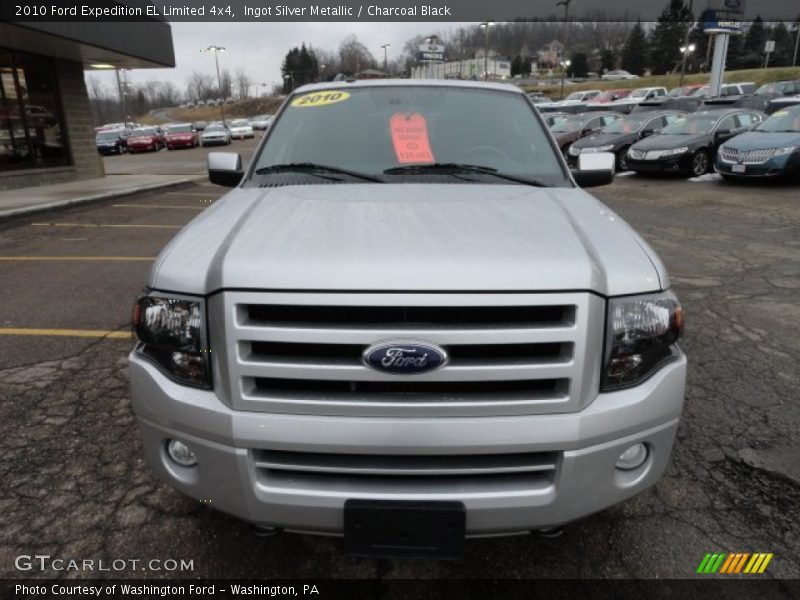 Ingot Silver Metallic / Charcoal Black 2010 Ford Expedition EL Limited 4x4