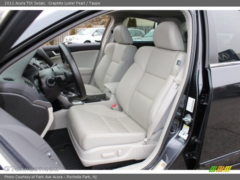 2011 TSX Sedan Taupe Interior