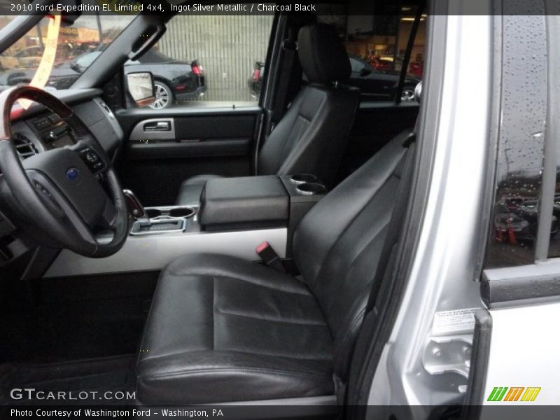 Ingot Silver Metallic / Charcoal Black 2010 Ford Expedition EL Limited 4x4