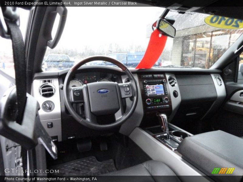 Ingot Silver Metallic / Charcoal Black 2010 Ford Expedition EL Limited 4x4