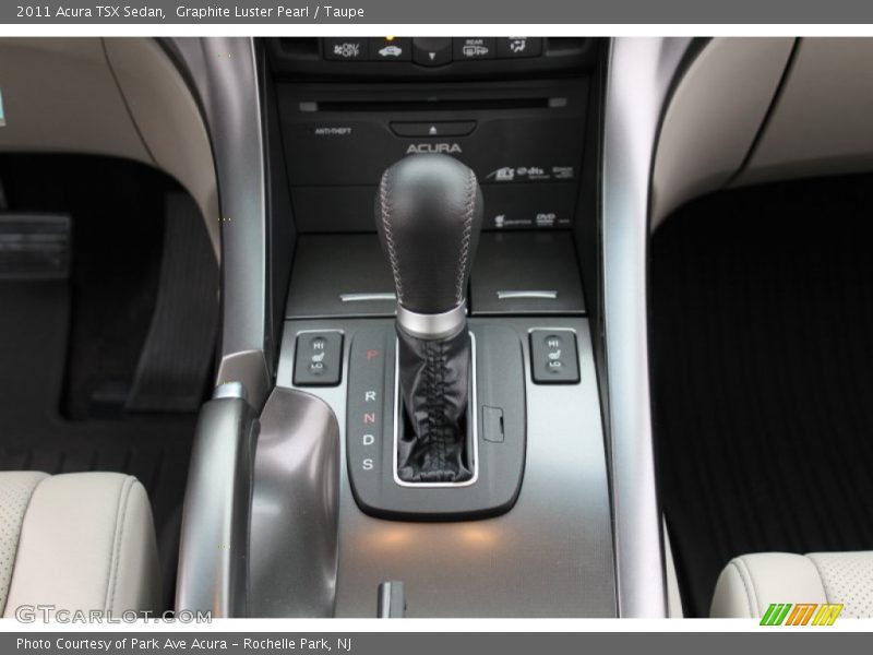  2011 TSX Sedan 5 Speed Automatic Shifter