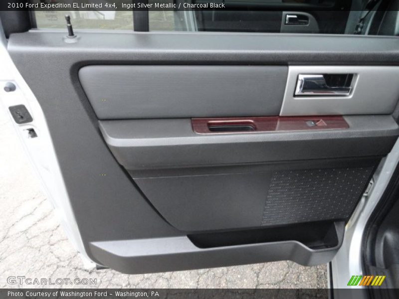 Ingot Silver Metallic / Charcoal Black 2010 Ford Expedition EL Limited 4x4