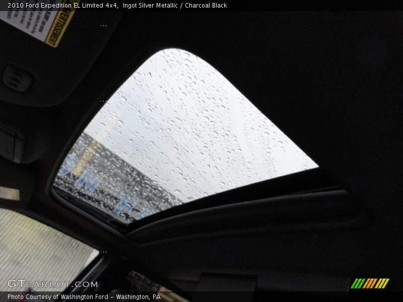 Ingot Silver Metallic / Charcoal Black 2010 Ford Expedition EL Limited 4x4