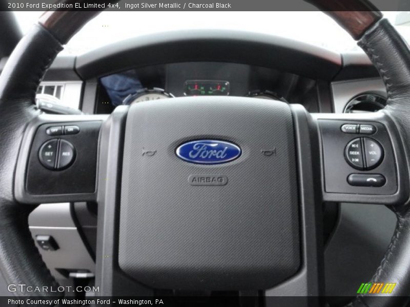 Ingot Silver Metallic / Charcoal Black 2010 Ford Expedition EL Limited 4x4