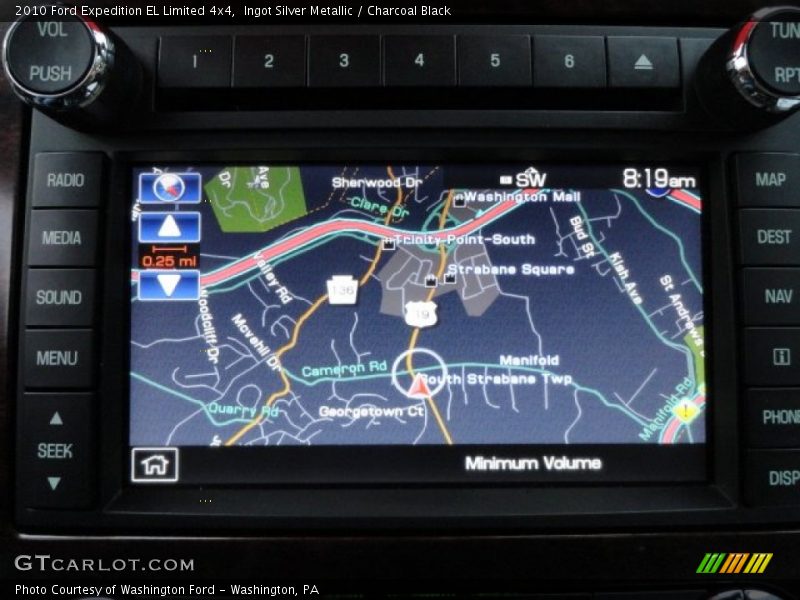 Ingot Silver Metallic / Charcoal Black 2010 Ford Expedition EL Limited 4x4