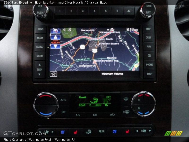 Ingot Silver Metallic / Charcoal Black 2010 Ford Expedition EL Limited 4x4