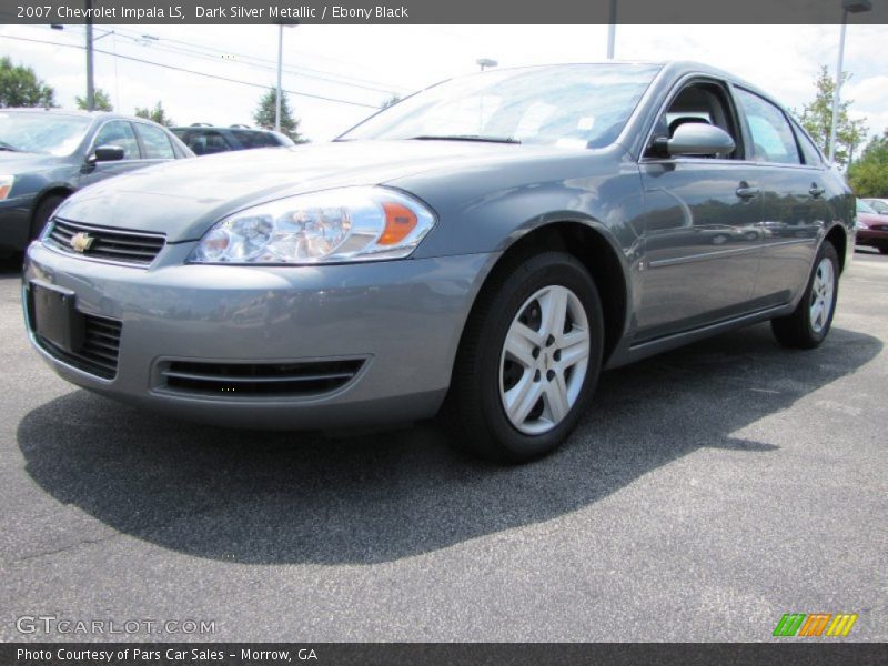 Dark Silver Metallic / Ebony Black 2007 Chevrolet Impala LS