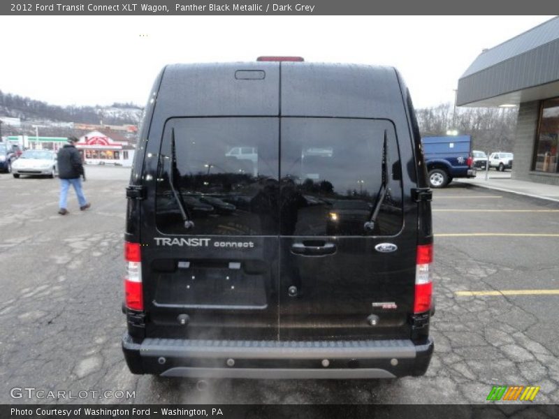 Panther Black Metallic / Dark Grey 2012 Ford Transit Connect XLT Wagon