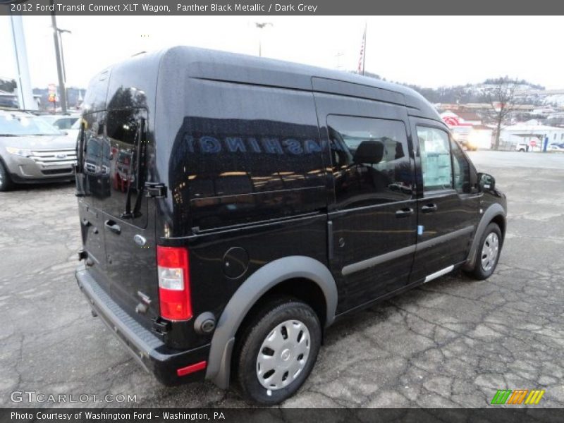  2012 Transit Connect XLT Wagon Panther Black Metallic