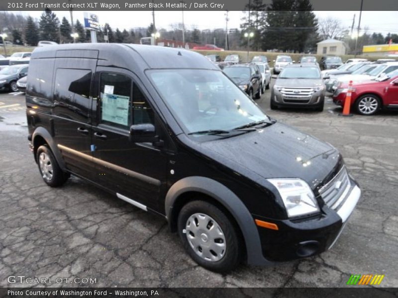  2012 Transit Connect XLT Wagon Panther Black Metallic