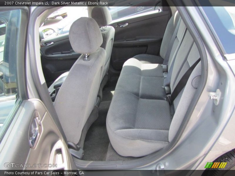 Dark Silver Metallic / Ebony Black 2007 Chevrolet Impala LS