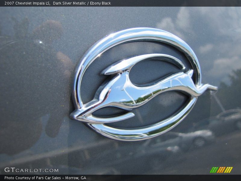 Dark Silver Metallic / Ebony Black 2007 Chevrolet Impala LS