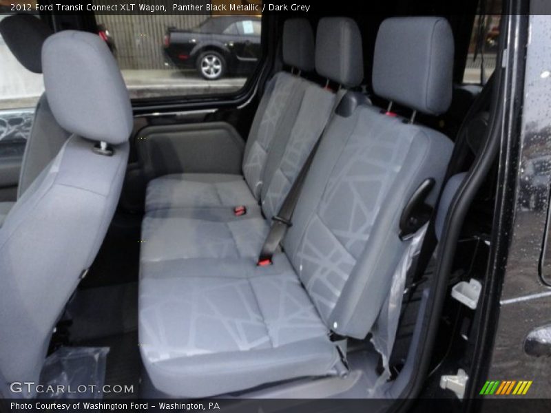 Rear Seat of 2012 Transit Connect XLT Wagon