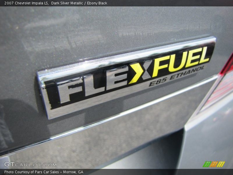 Dark Silver Metallic / Ebony Black 2007 Chevrolet Impala LS