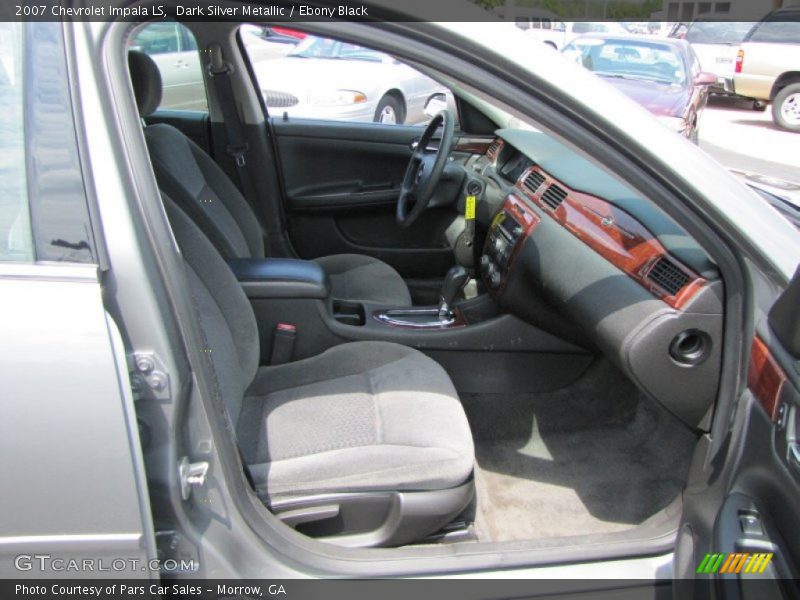 Dark Silver Metallic / Ebony Black 2007 Chevrolet Impala LS