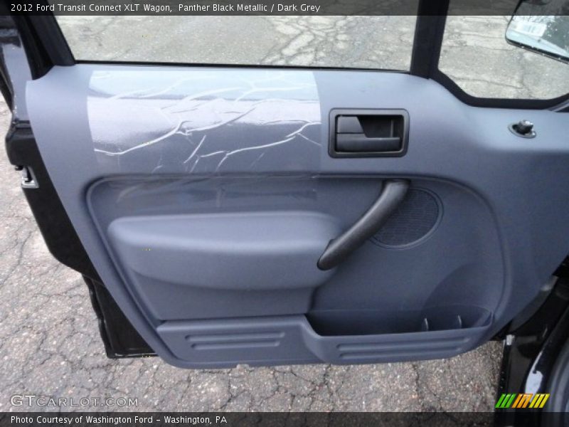 Panther Black Metallic / Dark Grey 2012 Ford Transit Connect XLT Wagon