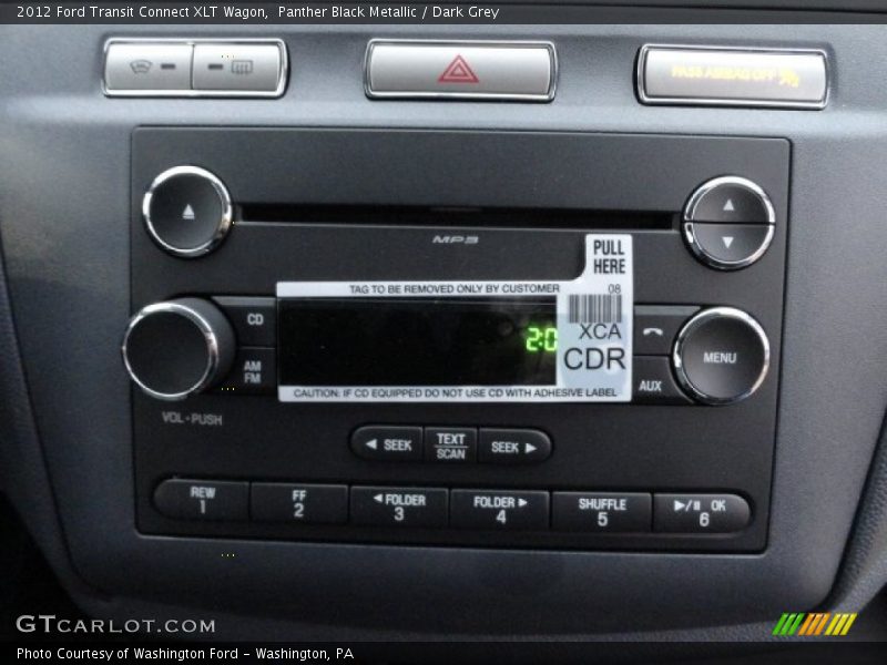 Audio System of 2012 Transit Connect XLT Wagon