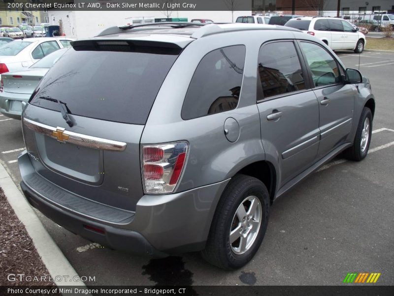 Dark Silver Metallic / Light Gray 2006 Chevrolet Equinox LT AWD