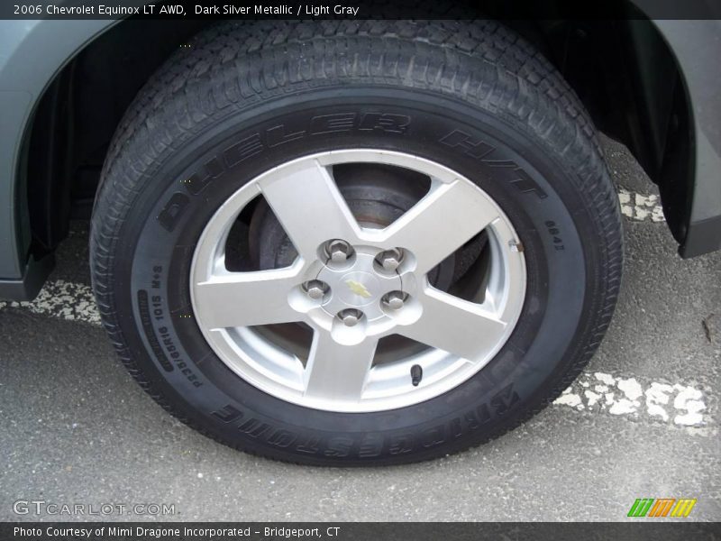 Dark Silver Metallic / Light Gray 2006 Chevrolet Equinox LT AWD