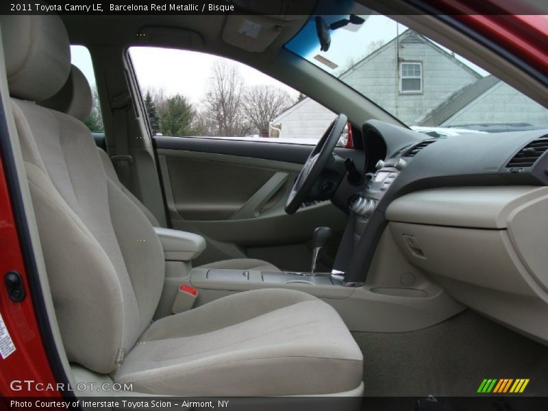 Barcelona Red Metallic / Bisque 2011 Toyota Camry LE