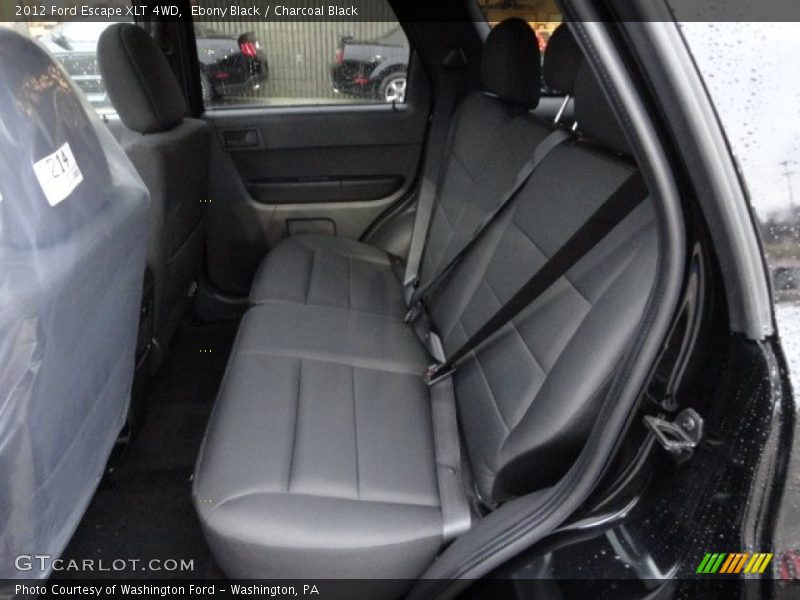 Ebony Black / Charcoal Black 2012 Ford Escape XLT 4WD