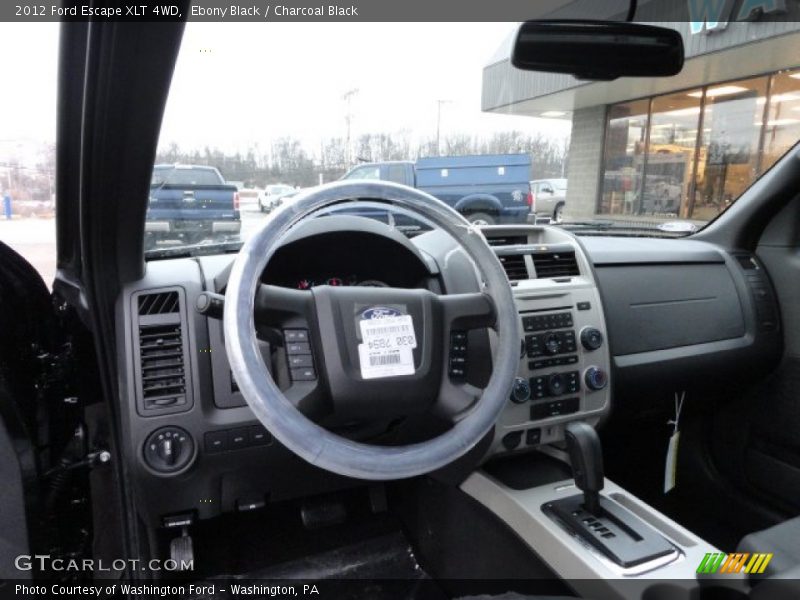 Ebony Black / Charcoal Black 2012 Ford Escape XLT 4WD