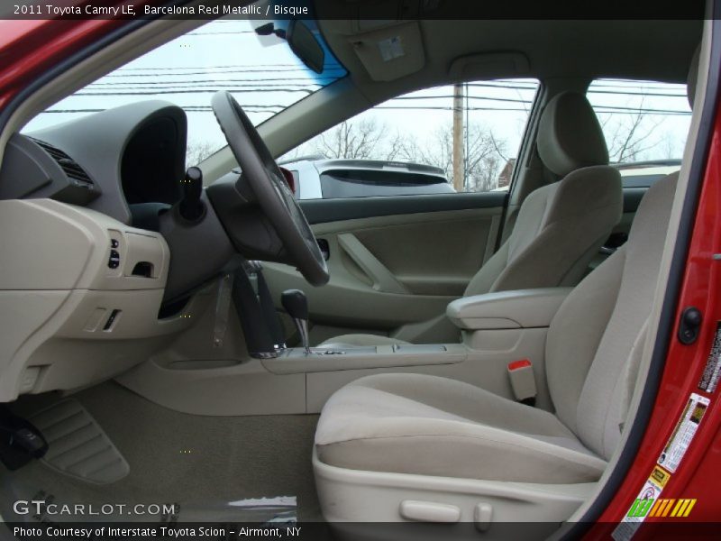 Barcelona Red Metallic / Bisque 2011 Toyota Camry LE