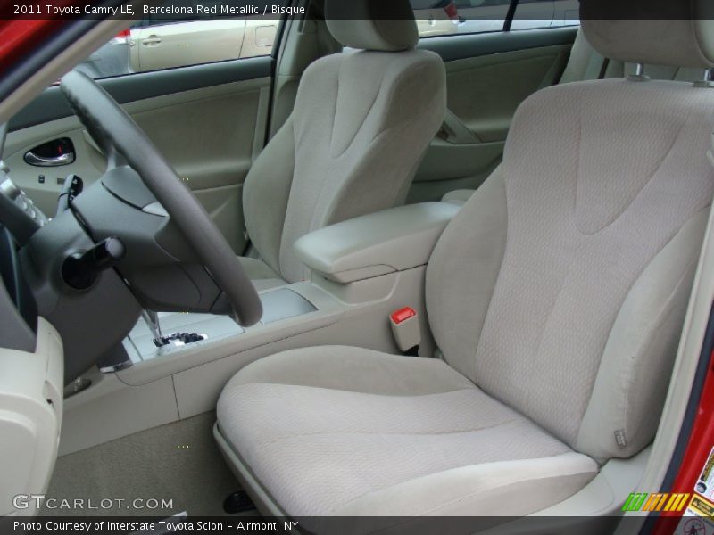 Barcelona Red Metallic / Bisque 2011 Toyota Camry LE