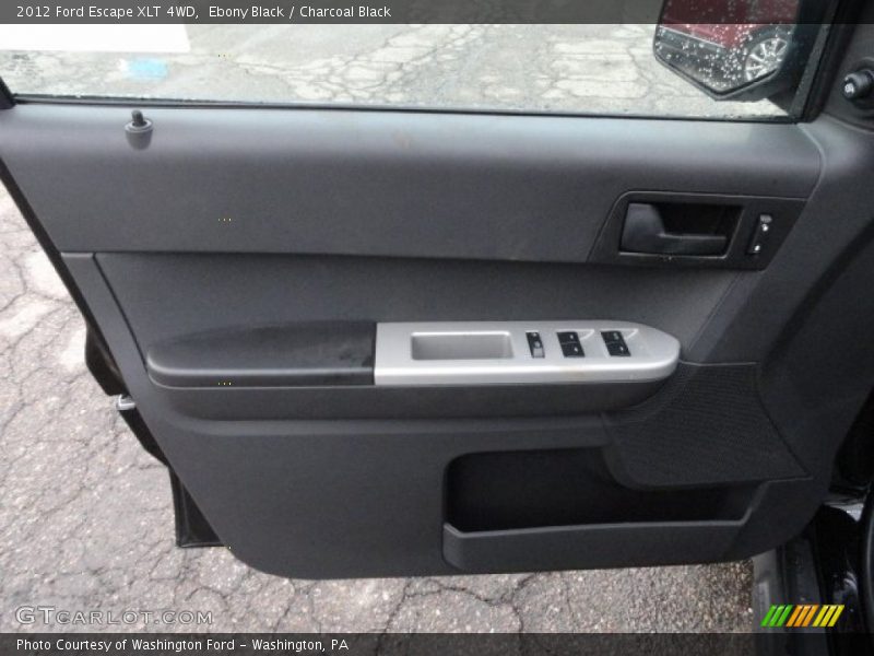 Ebony Black / Charcoal Black 2012 Ford Escape XLT 4WD