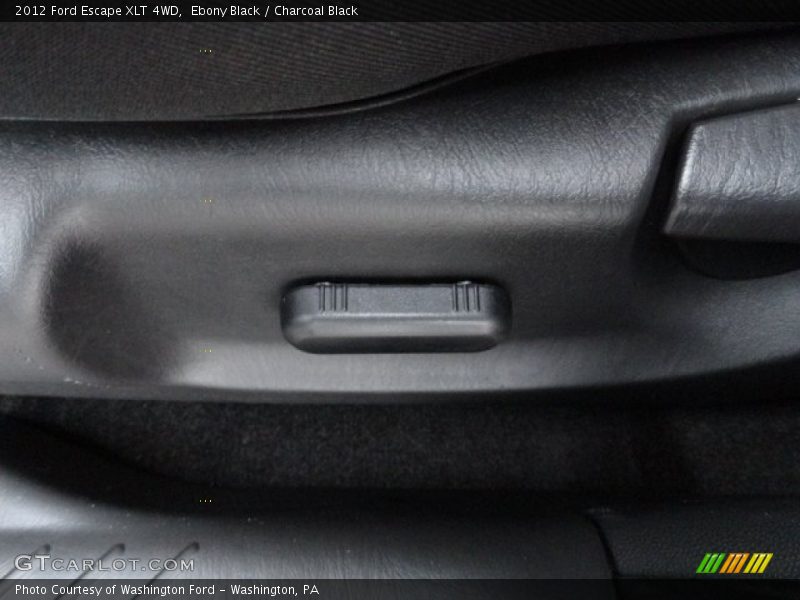 Ebony Black / Charcoal Black 2012 Ford Escape XLT 4WD