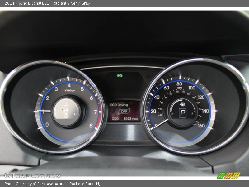  2011 Sonata SE SE Gauges