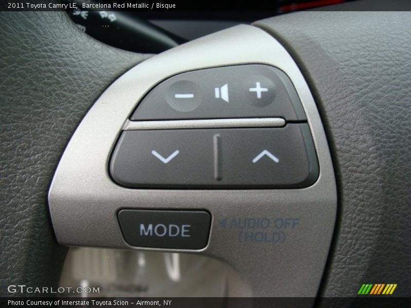 Barcelona Red Metallic / Bisque 2011 Toyota Camry LE