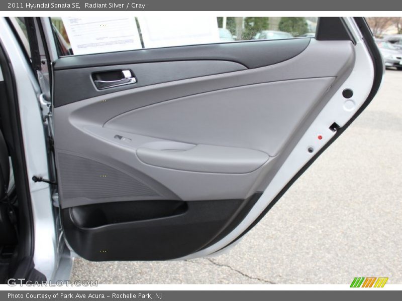 Door Panel of 2011 Sonata SE