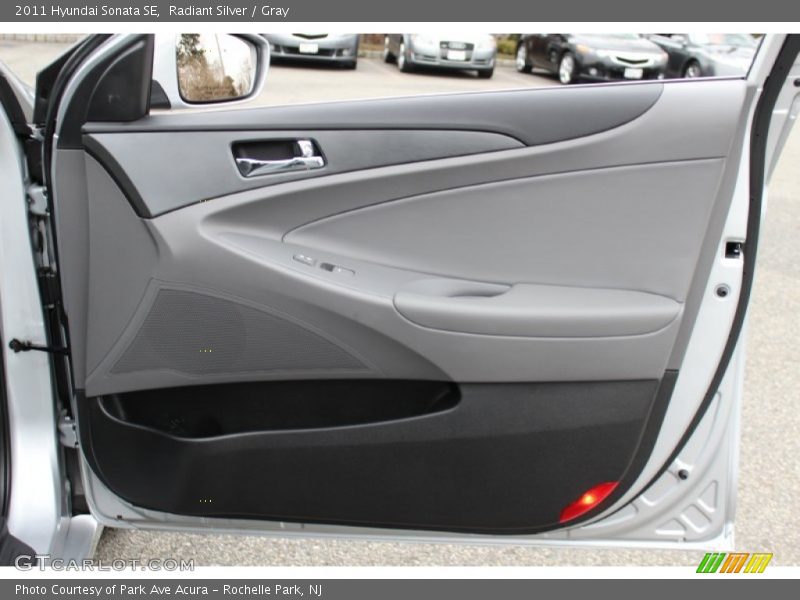 Door Panel of 2011 Sonata SE