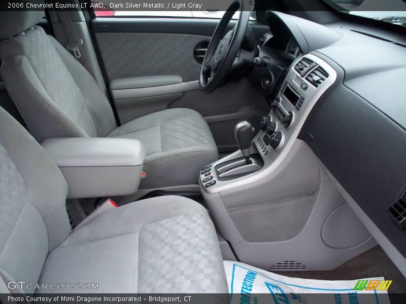 Dark Silver Metallic / Light Gray 2006 Chevrolet Equinox LT AWD