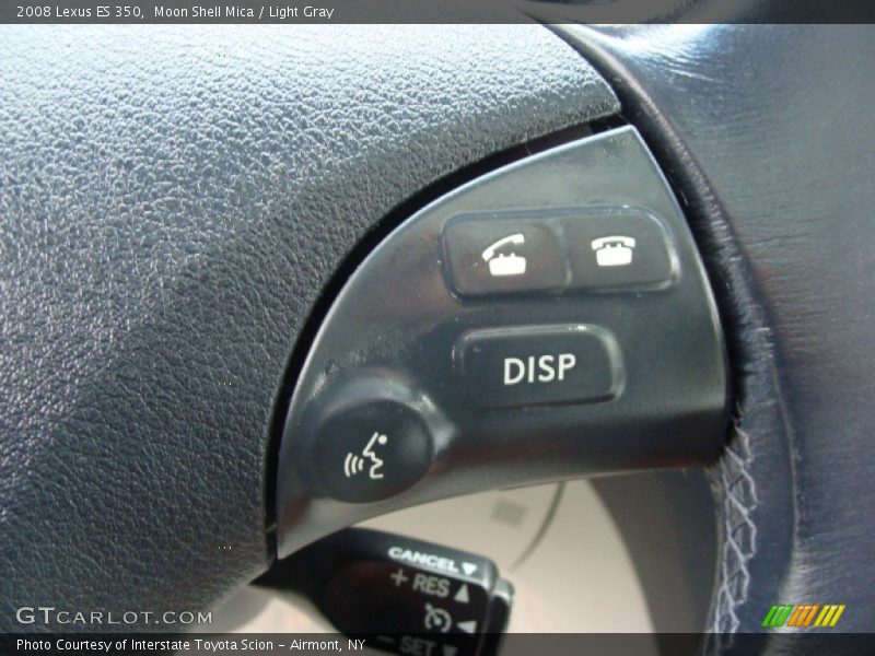 Controls of 2008 ES 350