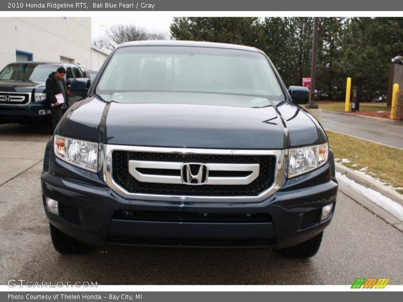 Bali Blue Pearl / Gray 2010 Honda Ridgeline RTS