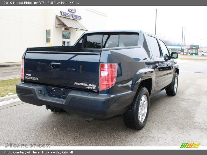 Bali Blue Pearl / Gray 2010 Honda Ridgeline RTS