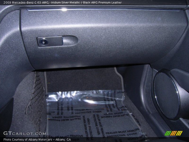 Iridium Silver Metallic / Black AMG Premium Leather 2009 Mercedes-Benz C 63 AMG