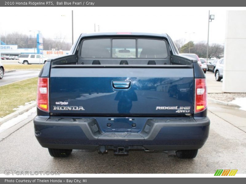 Bali Blue Pearl / Gray 2010 Honda Ridgeline RTS